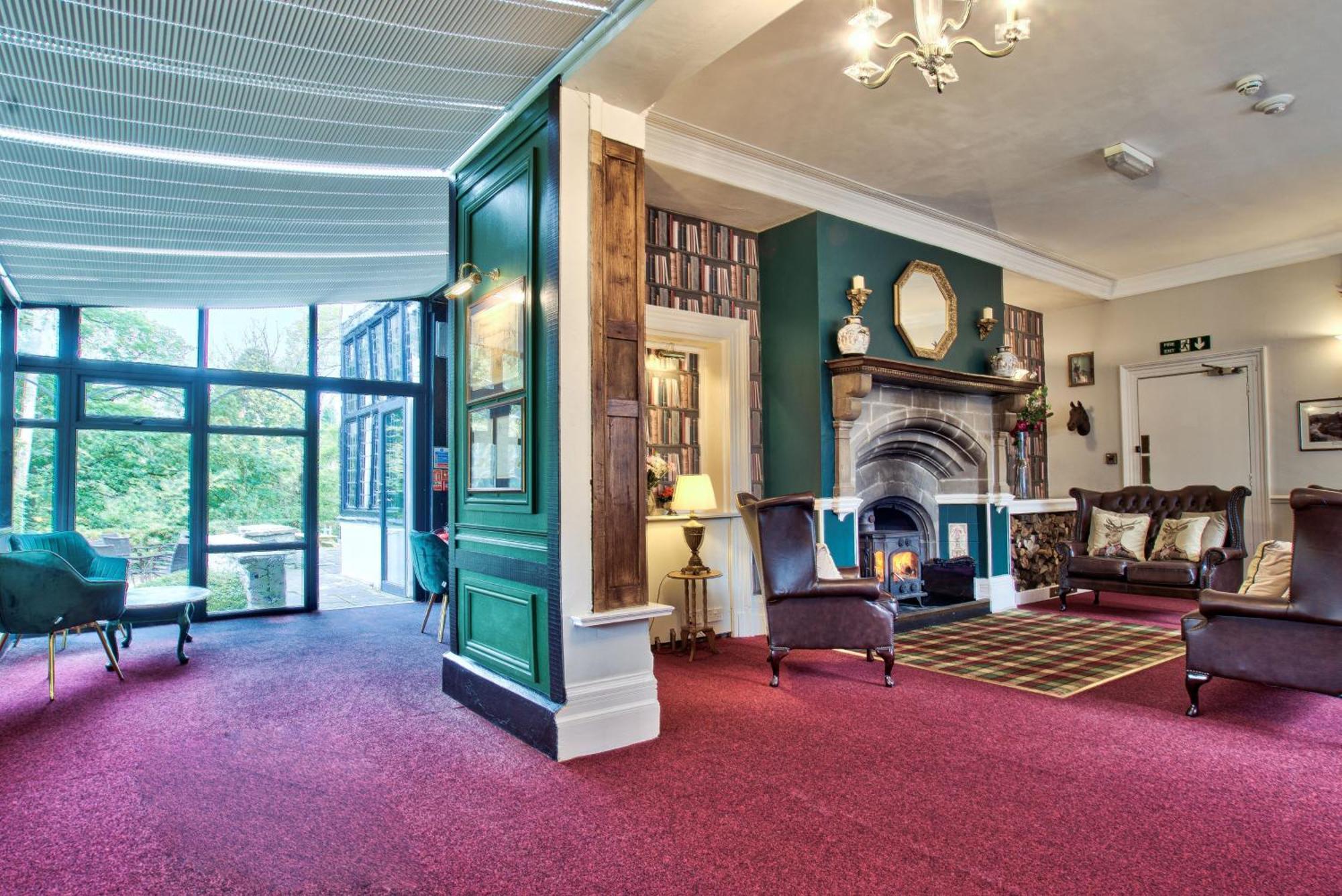 Villa Caer Beris Manor By Group Retreats Builth Wells Exterior foto